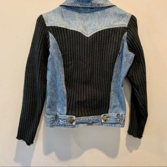 TKW VINTAGE brand, Women's Blue Jean Jacket, M - Picture 4 of 8